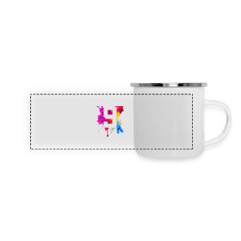 9 YEARS 9TH BIRTHDAY - Panoramic Camper Mug - white - Front