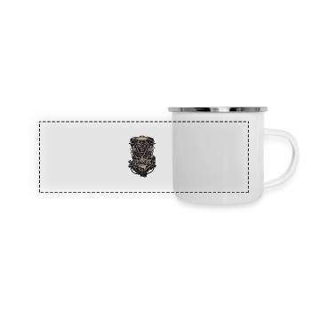 Ingénieur automobile Mécanicien de véhicules à moteur Vintage - Mug panoramique émaillé - blanc - Devant