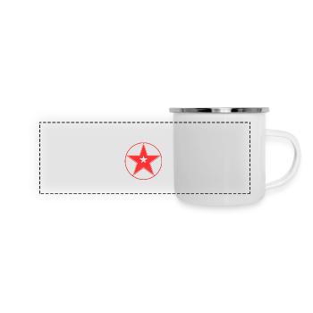 STARS - Timeless motif - ApriNoeScor - Panoramic Camper Mug - white - Front