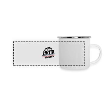 Unique Since 1972 Edition Birthday Vintage 1972 - Panoramic Camper Mug - white - Front