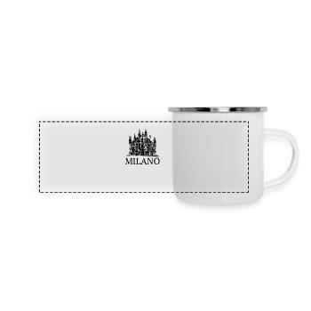 Milano - Panoramic Camper Mug - white - Front