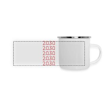 2030 - Panoramic Camper Mug - white - Front