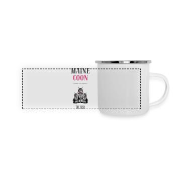 Maine Coon - The crew - Panoramic Camper Mug - white - Front