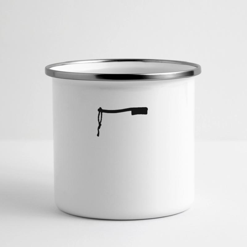 Boulderbrush Panorama Emaille-Tasse