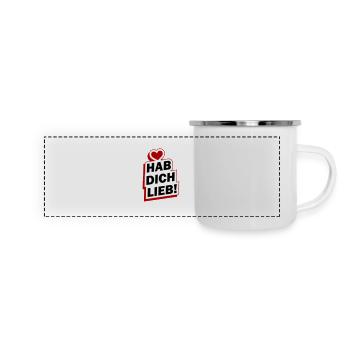 Have You Love Saying Love - Panoramic Camper Mug - white - Front