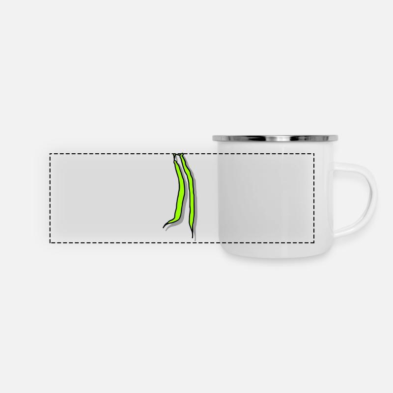 Beans - Panoramic Camper Mug - white