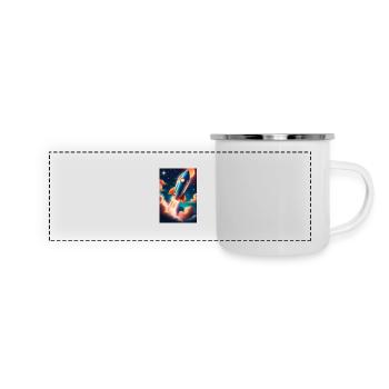 Rocket - Panoramic Camper Mug - white - Front