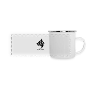 Berger Hollandais Maman Chien Chien Wilsigns - Mug panoramique émaillé - blanc - Devant