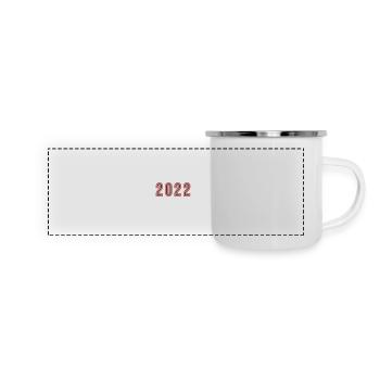2022 Year Number - Panoramic Camper Mug - white - Front