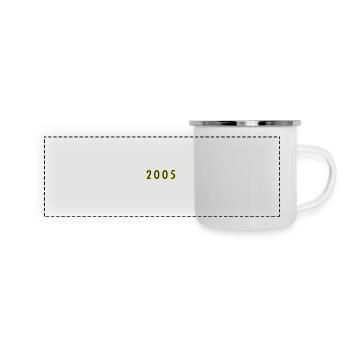 2005 Year Anniversary - Panoramic Camper Mug - white - Front