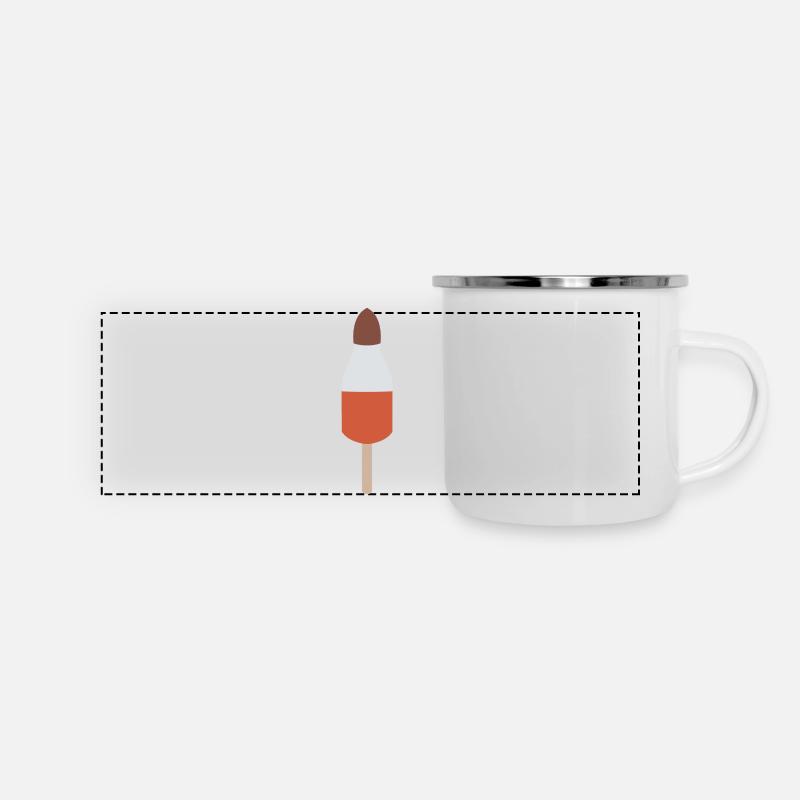 missiles Glace - Panoramic Camper Mug - white