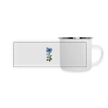 Gloire du matin - Mug panoramique émaillé - blanc - Devant