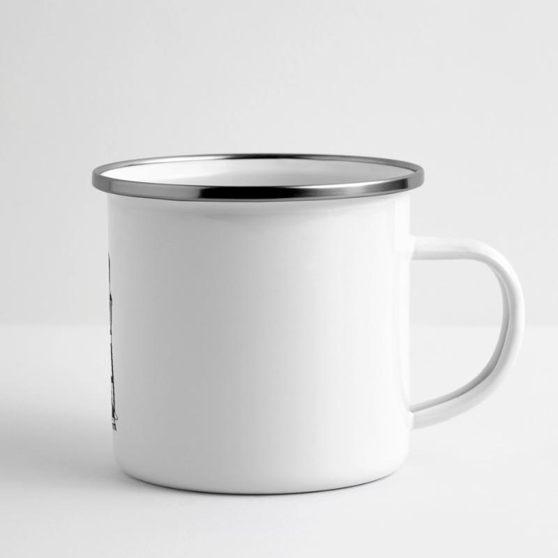 Rocket Rocket Space Shuttle UFO Spacecraft Moon Panoramic Camper Mug