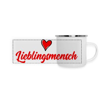 Favorite person - Panoramic Camper Mug - white - Front