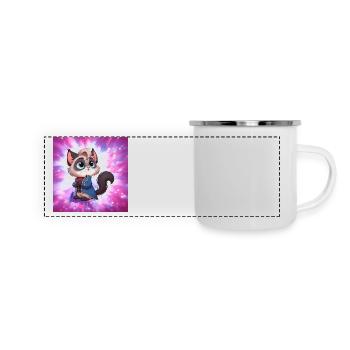 ragdoll 10 - Panoramic Camper Mug - white - Front
