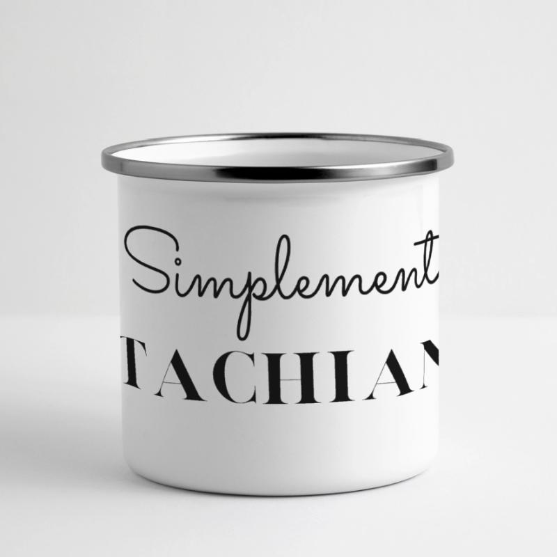 Simplement attachiante Mug panoramique émaillé