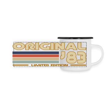 1983 - Panoramic Camper Mug - white/black - Front