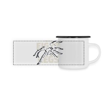 Tarantula Tarantula Holder Spider Owner - Panoramic Camper Mug - white/black - Front