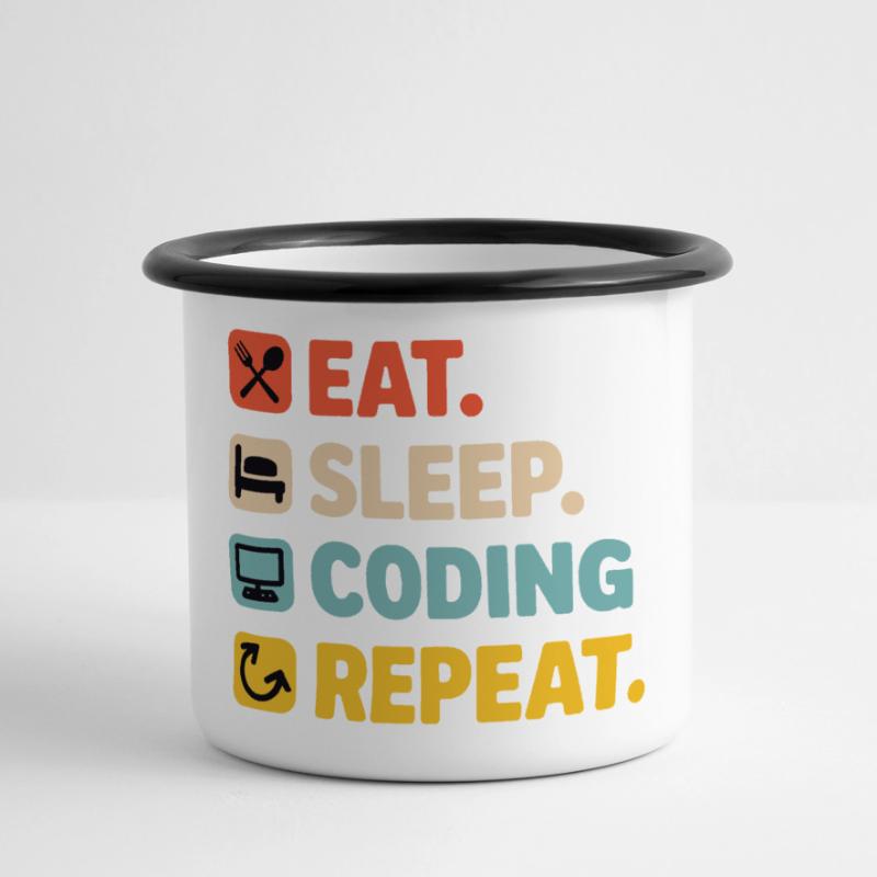 Programmer's Life Humor for Programmers Panoramic Camper Mug