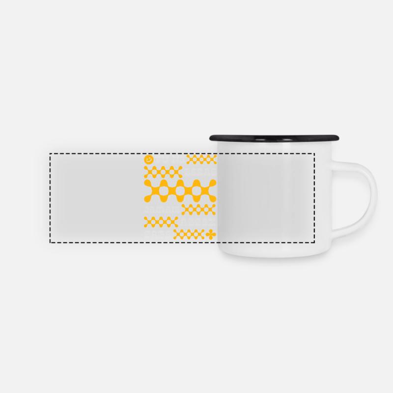 You'll never be wise enough - Panoramic Camper Mug - white/black