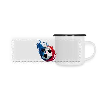 France France Football - Soccer - Panoramic Camper Mug - white/black - Front