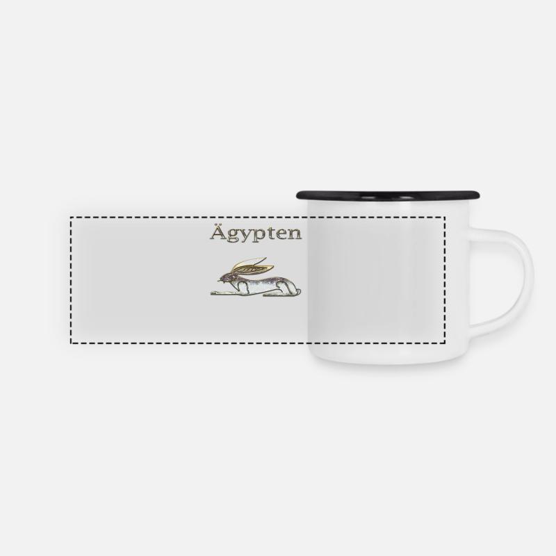 Egypt 63 - Panoramic Camper Mug - white/black