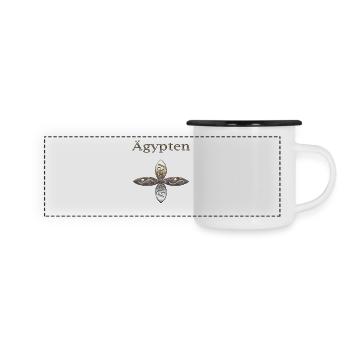 Egypt 86 - Panoramic Camper Mug - white/black - Front