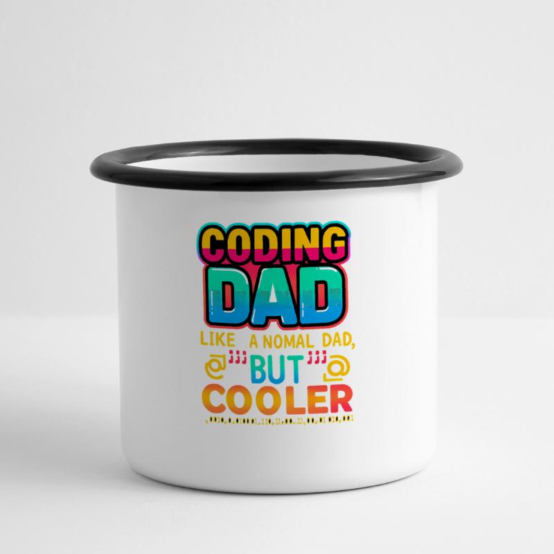 Coding Dad Cooler, Programmer  Panoramic Camper Mug