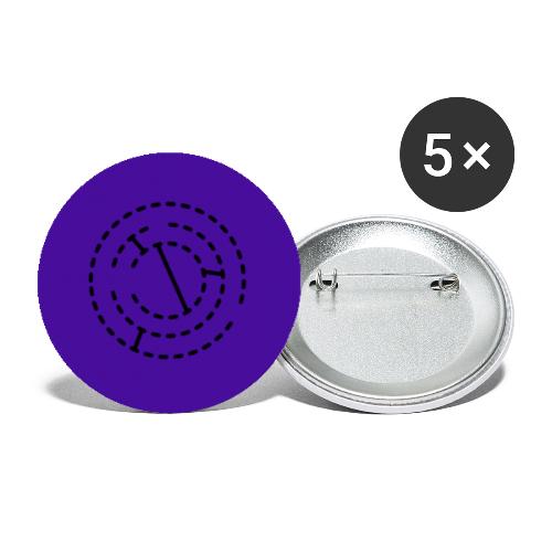 Starmap - Små knappar 25 mm (5-pack)