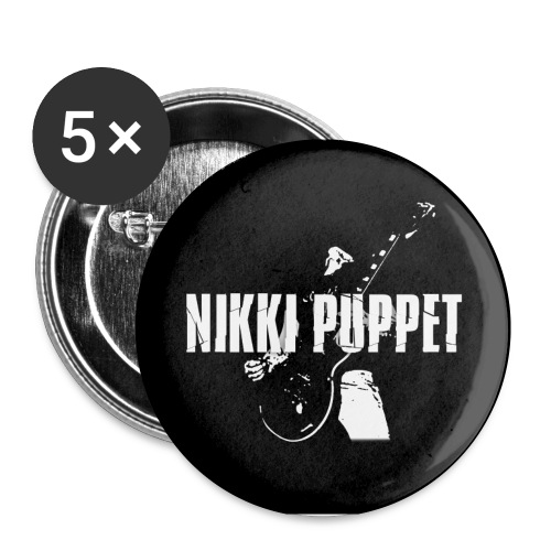 NIKKI PUPPET Button - Buttons klein 25 mm (5er Pack)