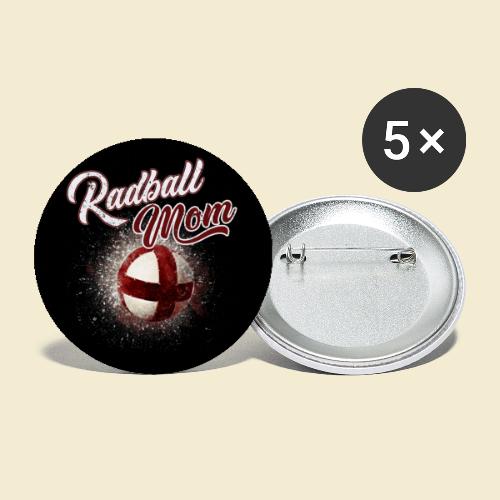 Radball | Mom Maske - Buttons klein 25 mm (5er Pack)