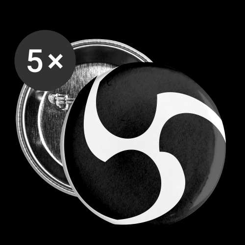 mitzu_tomoe_01 - Buttons/Badges lille, 25 mm (5-pack)