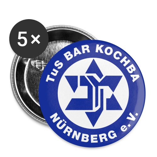 Logo - Buttons klein 25 mm (5er Pack)