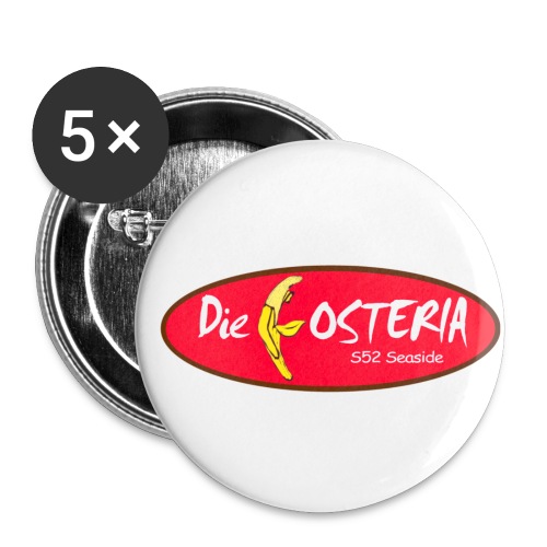 logo - Buttons klein 25 mm (5er Pack)