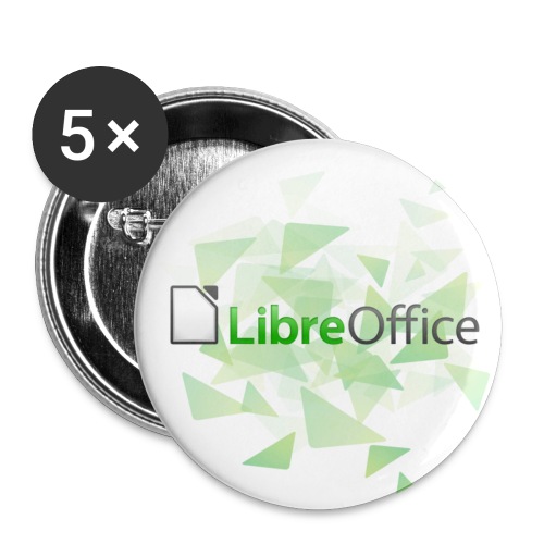 g7174 - Buttons/Badges lille, 25 mm (5-pack)