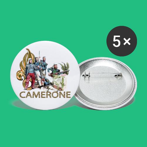 camerone1 - Lot de 5 petits badges (25 mm)