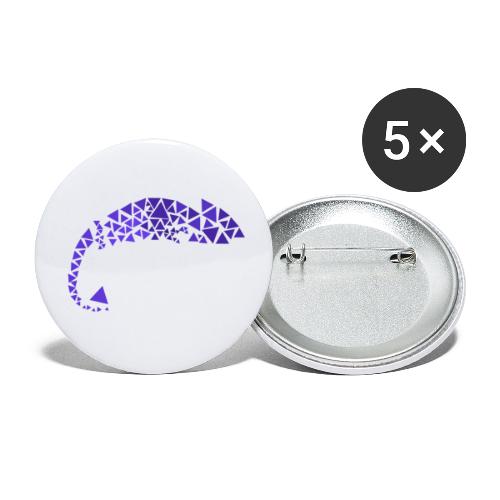 Chamaeleon - Buttons small 1''/25 mm (5-pack)