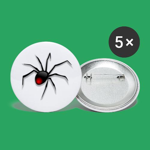 spider logo fantasy - Confezione da 5 spille piccole (25 mm)
