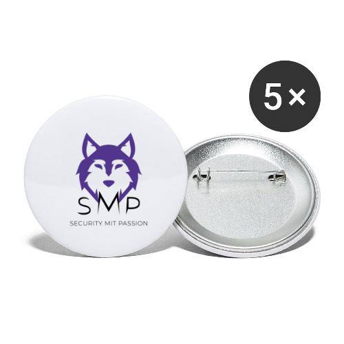 Security mit Passion Merchandise - Buttons klein 25 mm (5er Pack)