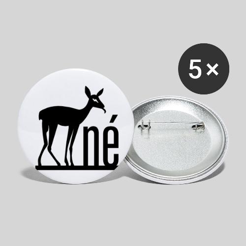 REHné - Buttons klein 25 mm (5er Pack)