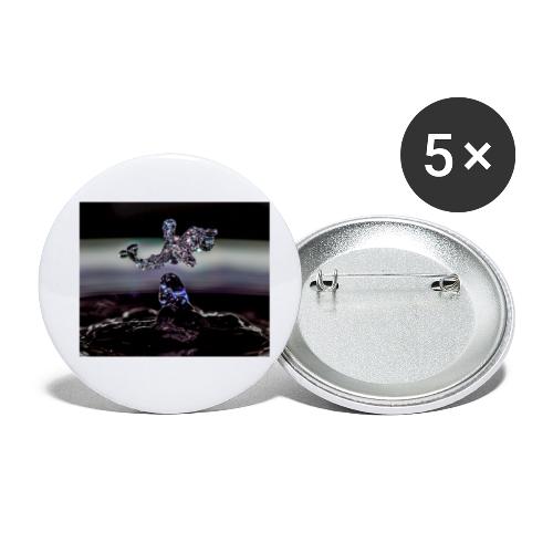 Delphin - Buttons klein 25 mm (5er Pack)