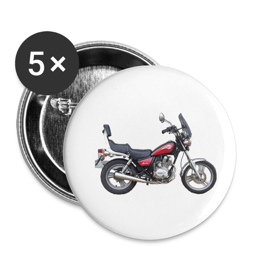 snm daelim vc 125 f advace seite rechts ohne - Buttons klein 25 mm (5er Pack)