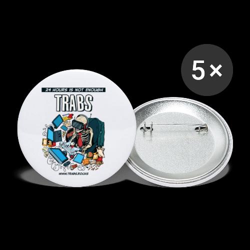 24 hours is not enough - Buttons klein 25 mm (5er Pack)