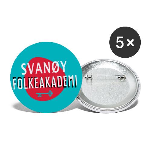 Folkeakademi - Liten pin 25 mm (5-er pakke)
