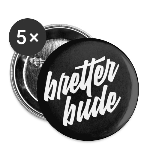 Bretterbude - Buttons small 1''/25 mm (5-pack)