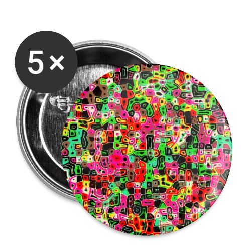Design 019i3 - Buttons klein 25 mm (5er Pack)