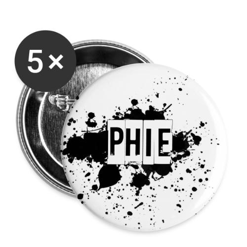 Phie 8 - Buttons small 1''/25 mm (5-pack)