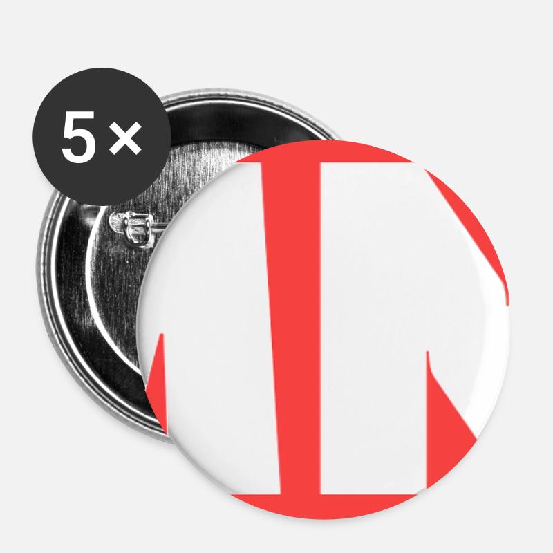 omnis - Buttons small 1''/25 mm (5-pack) - white