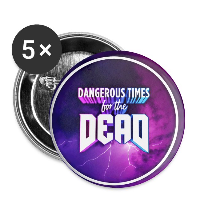 Logo Button DT4TD 3D Galaxy