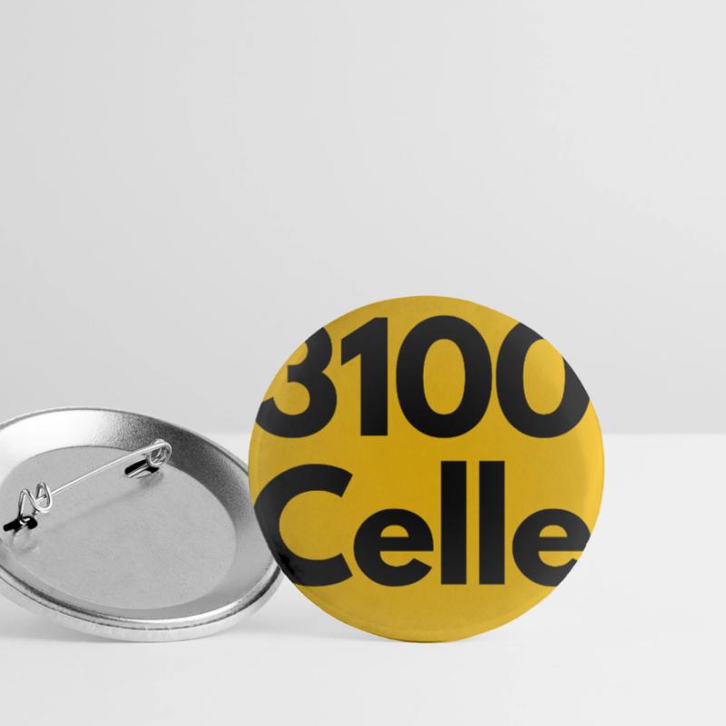 OLD POSTCODE POSTCODE RETRO 3100 CELLE Buttons small 1''/25 mm (5-pack)